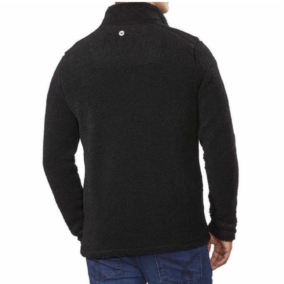 Hi-Tec Men’s ¼ Zip Pullover Black XL - Picture 6 of 6